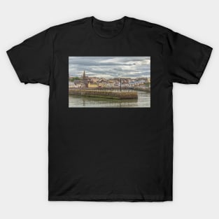 Maryport Harbour In Cumbria T-Shirt